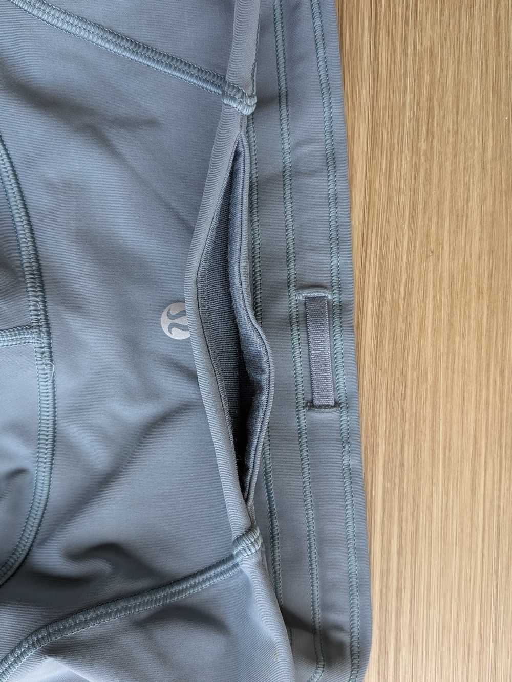 Lululemon Active Leggings in Slate Blue Size 4 - Picture 2 of 5